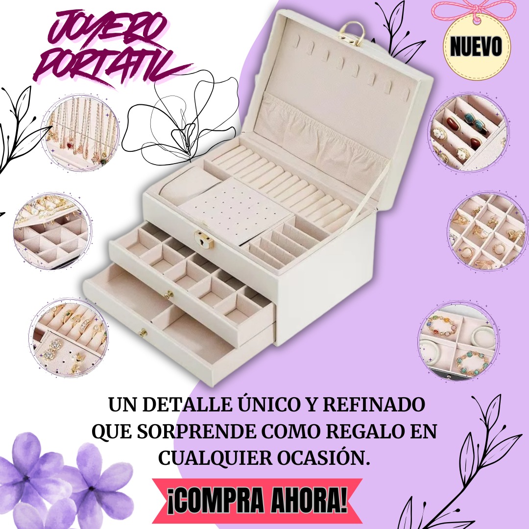 Miniatura 3 de JOYERO CUERO GRANDE TOP VENTAS 2025